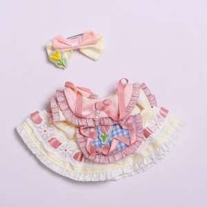 라부부용 럭셔리 세트 시리즈 봉제인형 브랜드 리본 헤어 액세서리 포함 드레스 - Product Image 5