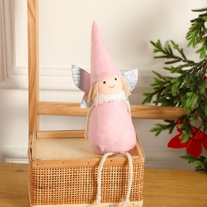 Adorable Muñeca Ángel Niña con Piernas Largas, Lindo Adorno Colgante de Peluche de Dibujos Animados para Decoraciones Navideñas - Venta al por Mayor de Fábrica - Product Image 3