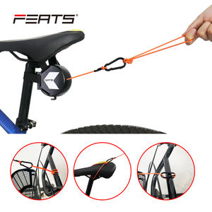 Sistema de tracción de ajuste Universal telescópico para exteriores, cuerda de remolque para <span class=keywords><strong>bicicleta</strong></span> para niños, sistema de remolque, cuerda de tracción para niños, pegatina reflectante - Product Image 2