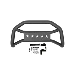 Nhà máy tùy chỉnh Pickup phụ kiện thép front bumper Bull thanh bảo vệ cho 2005-2023 TOYOTA tacoma