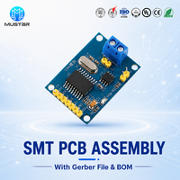 Assemblage de cartes PCBA personnalisées Mustar, service de fabrication de circuits imprimés OEM ODM SMT pour équipements d'automatisation industrielle avec BOM et Gerber
