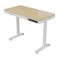 Bureau d'ordinateur électrique réglable en hauteur tendance avec contrôle de mémoire pour le bureau à domicile