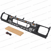 Pièces automobiles, accessoires extérieurs, calandre avant noire pour voiture, calandre de radiateur LED, fixation par boulons, compatible avec NISSAN D21 1990-1992