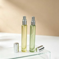 Flacon de parfum en verre transparent de haute qualité, carré ou ovale, vide, avec atomiseur, personnalisable avec logo, pour emballage de parfum - Prix usine