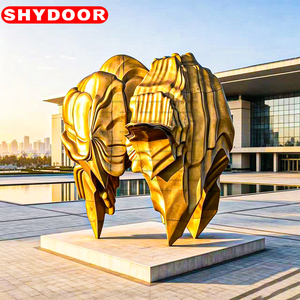 Sculpture personnalisée en acier inoxydable en forme <span class=keywords><strong>de</strong></span> spirale <span class=keywords><strong>de</strong></span> <span class=keywords><strong>vigne</strong></span>, statue métallique moderne abstraite <span class=keywords><strong>de</strong></span> grande taille pour l'extérieur, art <span class=keywords><strong>de</strong></span> jardin et <span class=keywords><strong>de</strong></span> pelouse - Product Image 1