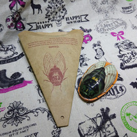 Fer blanc créatif artisanat Simple amusant gazouillis cigale gazouillis grenouille jouet enfants adulte à collectionner décoration ornement gazouillis cadeau