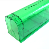 Attrape-animaux réutilisable pour l'extérieur, cage pour souris vivantes, piège à souris en plastique sans tueur