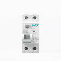 Disjoncteur différentiel EAST RCBO EML10-63M 40A 10kA 30mA 1P+N Mini MCB RCD ELCB 230V AC pour boîtier de distribution domestique