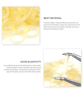 ยางรัดสำหรับจัดฟันอเนกประสงค์แผ่นยางยืดหยุ่นได้สำหรับใช้จัดฟัน - Product Image 3
