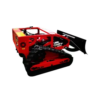 Mesin pemotong rumput kendali jarak jauh warna kustom mesin bensin mesin pemotong rumput nirkabel untuk dijual