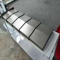 Soufflet télescopique en acier pour la protection des machines-outils CNC |   Couverture télescopique en acier pour soufflet |   Soufflet télescopique en acier