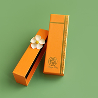 Boîtes cadeaux rigides recyclables personnalisées avec gaufrage à chaud doré, doublure en éponge, lamination mate pour cadeaux d'enfants, d'étudiants, stylos plume