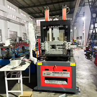 Machine de charpente légère en acier CU à commande informatique pour villas préfabriquées modulaires en Australie, avec réglage automatique de la largeur (70-300 mm) et de la hauteur (40-80 mm)