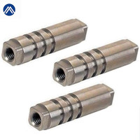 Mesin CNC Logam Kecil Baja Nirkarat Kustom Aluminium Roda Spacer Cnc Mengubah Suku Cadang Auto Cnc Bubut Bagian Balik