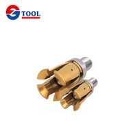 Accessoires de machine CNC mâchoires de traction BT40 broche griffe de brochage filetage externe quatre griffes pour broche 45 degrés pince à 4 pétales