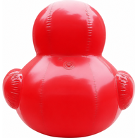 Canard gonflable publicitaire en PVC pour usage extérieur, marque FUN BOUNCE