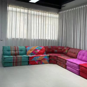 Gran oferta, sofás de tela, conjunto de sofá colorido multifuncional, conjunto de sofá seccional modular, juego de sala de estar, sofá multicolor - Product Image 1