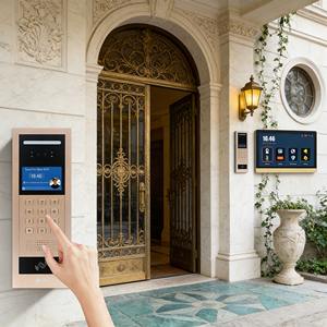 Intercomunicador <span class=keywords><strong>de</strong></span> Seguridad y Salud con Pantalla Táctil IP <span class=keywords><strong>de</strong></span> 10 Pulgadas para Control <span class=keywords><strong>de</strong></span> Temperatura y Registro <span class=keywords><strong>de</strong></span> Acceso en Oficinas Post-Pandemia - Product Image 1