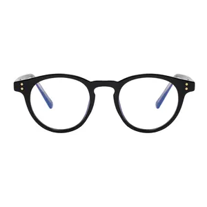 Trendy hochwertige modische künstlerische Brille Anti-Blaulicht optische Rahmen für Unisex