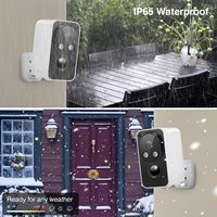 New Camera 2K HD Indoor/Outdoor Wi-Fi Smart Home Security Camera with Ai Detection 2-Way Audio Waterproof Battery Camera