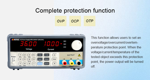 แหล่งจ่ายไฟแบบปรับค่าได้ 36V 10A 360W สำหรับการทดสอบในห้องปฏิบัติการ - Product Image 5