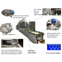 Machine de séchage industrielle à commande PLC pour panneaux isolants en perlite expansée micro-ondée