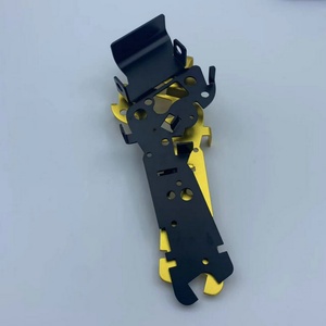 Soporte de Aluminio Anodizado en Oro o Acero Inoxidable Personalizado, Piezas Mecanizadas por CNC y Cortadas con Láser para Equipos Industriales - Product Image 3