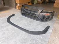 Kit carrosserie pour Impreza WRX 2015-2020, nouveau pare-chocs avant et arrière renforcé en fibre de carbone avec découpes pour feux antibrouillard, fixation par vis.