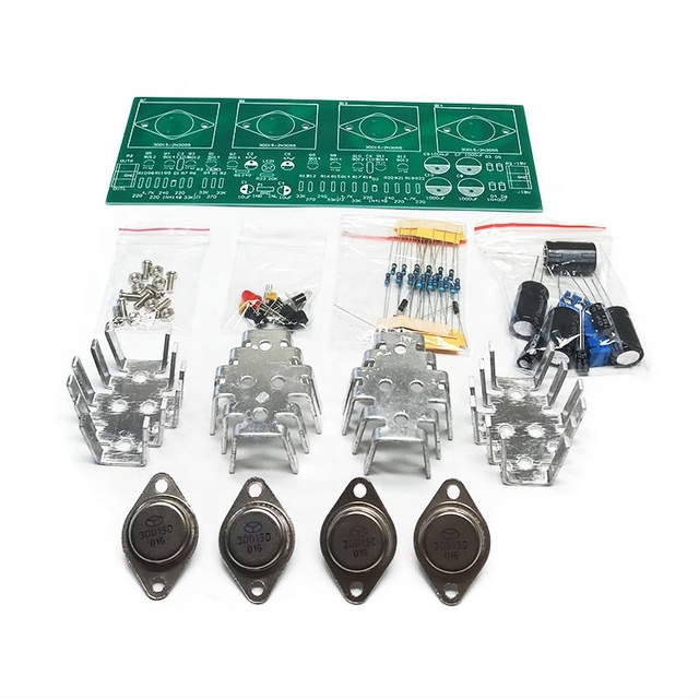 OCL Power Amplifier Board Kit 100W High Power Dual Channel Pure Post-level DIY Audio Power Amplifier Board Parts