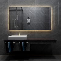 Panneau chauffant infrarouge en verre sans cadre Design mural moderne