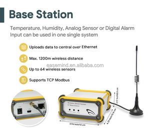 Capteur de sol sans fil Modbus Ethernet Easemind G7-MS-TH pour l'automatisation du jardin, détection de la température et de l'humidité du sol, 10 cm - Product Image 5
