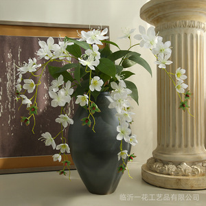 Fleurs artificielles en soie Yihua, jasmin pleureur, décoration intérieure, style moderne et simple - Product Image 5