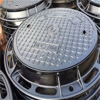Grille de drainage rectangulaire municipale en fonte ductile robuste EN124 D400 pour caniveau de voirie, usine chinoise