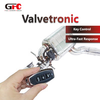 Système d'échappement GFC pour Benz CLS63 5.5T 2013 en acier inoxydable, double silencieux, double valve électronique, embouts quadruples AMG, tuyau d'échappement Catback
