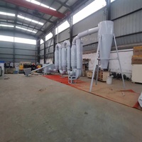 Petite mini scie flash rotative poussière tuyau d'écoulement d'air chaud biomasse copeaux de bois rasage sciure de bois séchoir à débit d'air machine de séchage prix à vendre