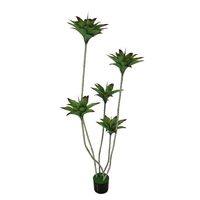 Décoration d'événements en gros : Arbre d'Agave Artificiel Tropical en Pot, Plantes d'Intérieur pour Bureau et Autres Décorations de Mariage