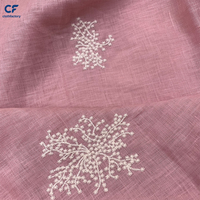 Tissu en lin 100% tissé, écologique, respirant, en chanvre pour robe, chemise, vêtements, textile de maison et canapé