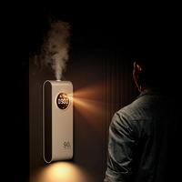 Nouveaux diffuseurs d'arômes intelligents d'huiles essentielles à batterie rechargeable par pulvérisation automatique pour hôtel de bureau à domicile
