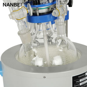 Glass Reactor for Sale <strong>Chemical</strong> Reactor Mixing 1L Stainless Steel Jacketed Distillation System for <strong>Laboratory</strong> Use - Product Image 5