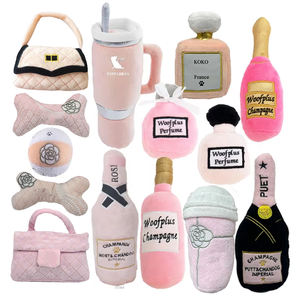 卸売ODM/OEMペットぬいぐるみ高級カスタムデザイン犬きしむ噛むおもちゃソフト安全ペットギフトアクセサリー - Product Image 3