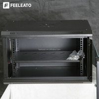 Armoire de serveur murale intérieure 19 pouces 4U/9U/15U, protection IP20, acier SPCC, pour centre de données, en stock