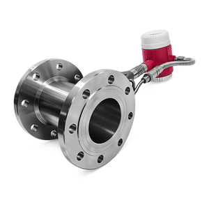 DN50 Druklucht <span class=keywords><strong>Vortex</strong></span> Flowmeter 4-20mA SS304 Gas & Water Flowmeter Druk Temperatuurcompensatie Flens Honno HNF40-B - Product Image 5
