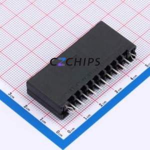 HC-3810-10A-05 Wire-to-Board Pin Header Through hole Component (THT),P=3.81mm Connector 1x10P 3.81mm Through Hole 10P - Product Image 2