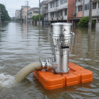 Pompe à eau submersible en aluminium CHUANGMEI 45kW triphasée 100m³/h 100m de hauteur de refoulement IP68 PMSM pour contrôle des inondations et eaux usées OEM