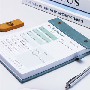 A5 Hàng Ngày Kế Hoạch Notepad undated <span class=keywords><strong>Todo</strong></span> Danh Sách Notepad Nhiệm Vụ Hàng Ngày Danh Sách Kiểm tra Tổ Chức PU Da Máy Tính Xách Tay Cho Công Việc Văn Phòng Nhà - Product Image 6