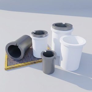 <span class=keywords><strong>Creuset</strong></span> en graphite de haute pureté pour la fusion à haute température des métaux, fusion électromécanique - Product Image 4