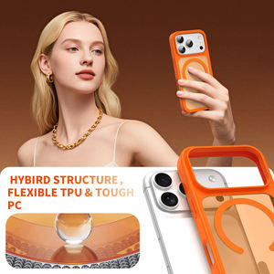 Funda Magnética <span class=keywords><strong>de</strong></span> Lujo para iPhone 17 Pro Max, Acabado Mate Translúcido con Sensación <span class=keywords><strong>de</strong></span> Piel, Fundas para <span class=keywords><strong>Teléfono</strong></span> Móvil para iPhone 16 17 Pro Max - Product Image 5