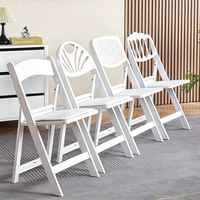 Chaise pliante contemporaine en résine pour jardin extérieur à prix abordable