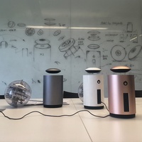 Nouveauté lévitation magnétique automatique relevable personnalisée mini haut-parleur de musique flottant sans fil portable intérieur étanche d'origine