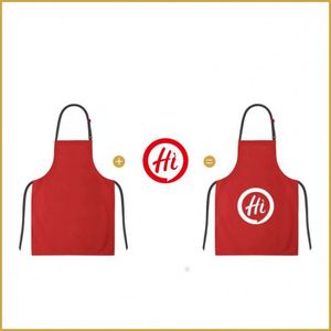 Hot Sale Waterproof Unisex Comfortable Cross Strap Kitchen Cooking Pvc Printing Apron Logo - Product Image 4
